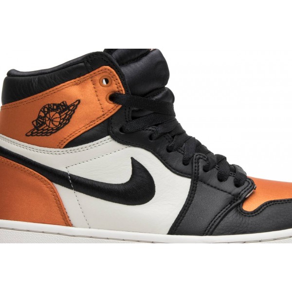 Jordans 1 Retro High OG 'Satin Shattered Backboard'
 AV3725 010 Turnhalle Rot/Schwarz/Weiß Jordan Damen