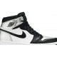 Jordans 1 Retro High OG Silver ToeCD0461 001 Seestern/Weiß/Schwarz Jordan Damen