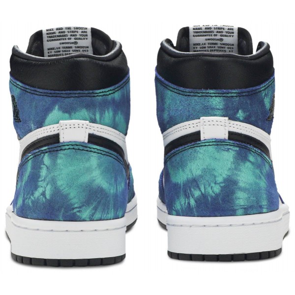 Jordans 1 Retro High OG Tie-Dye
 CD0461 100 Fußballgrau/Aluminium/Weiß Jordan Damen