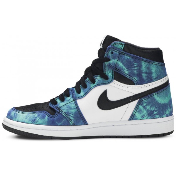 Jordans 1 Retro High OG Tie-Dye
 CD0461 100 Fußballgrau/Aluminium/Weiß Jordan Damen