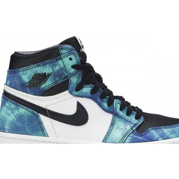 Jordans 1 Retro High OG Tie-Dye
 CD0461 100 Fußballgrau/Aluminium/Weiß Jordan Damen