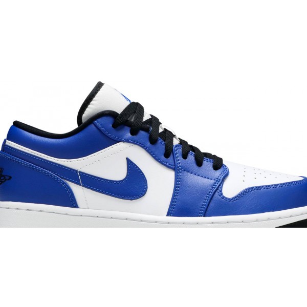 Jordans 1 Low 'Game Royal'
 553558 124 Schwarz/Partikelgrau/Weiß/Sportrot Jordan Damen/Herren