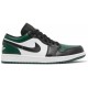 Jordans 1 Low 'Green Toe'553558 371 Schwarzer/blasser Vanille-Seestern Jordan Damen/Herren