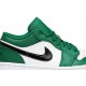 Jordans 1 Low Pine Green
 553558 301 Summit Weiß/Tongrün-Schwarz Jordan Damen/Herren