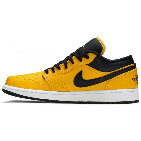 Jordans 1 Low 'University Gold Black'
 553558 700 Varsity Rot/Schwarz-Weiß Jordan Damen/Herren