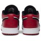 Jordans 1 Low GS 'Black Toe'
 553560 116 Schwarz Rot Jordan Damen/Herren