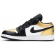 Jordans 1 Low GS 'Gold Toe'
 CQ9487 700 Schwarz Jordan Damen/Herren