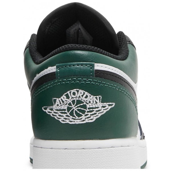 Jordans 1 Low GS 'Green Toe'
 553560 371 Natur/Schwarz/Mehrfarbig Jordan Damen/Herren