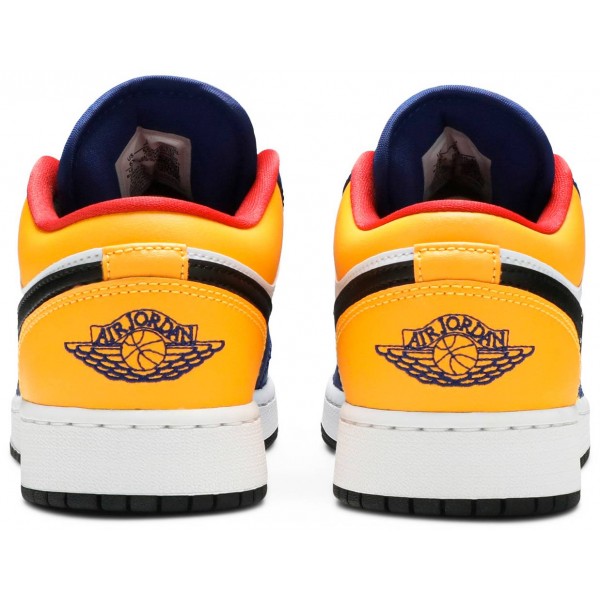 Jordans 1 Low GS Royal Yellow
 553560 123 WEISS/VARSITY ROT-WEISS Jordan Damen/Herren