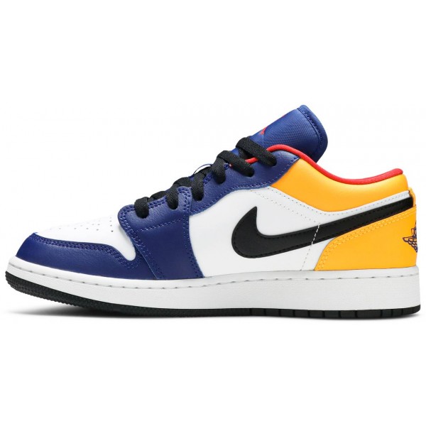 Jordans 1 Low GS 'Royal Yellow'
 553560 123 WEISS/VARSITY ROT-WEISS Jordan Damen/Herren