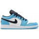 Jordans 1 Low GS 'UNC'
 553560 144 Weiß/Dunkelblau Jordan Damen/Herren