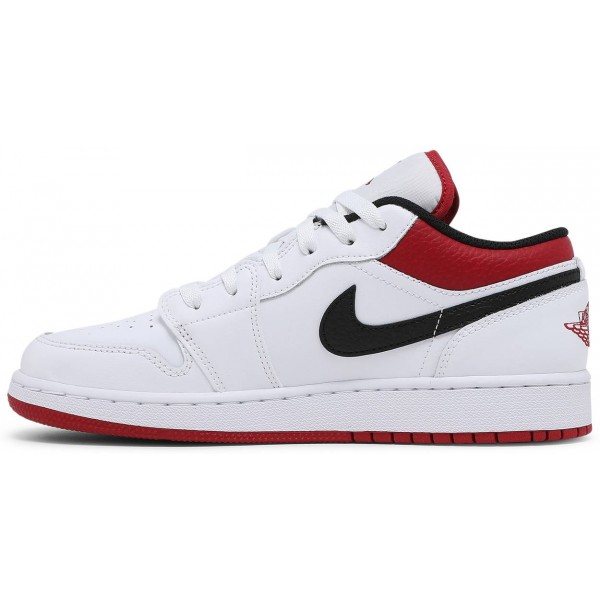 Jordans 1 Low GS 'White Gym Red'
 553560 118 Rosa Jordan Damen/Herren