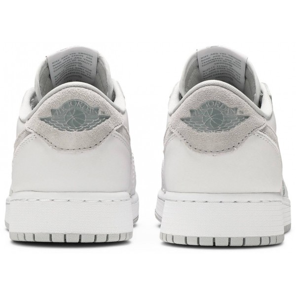 Jordans 1 Retro Low OG GS 'Neutral Grey' 2021
 CZ0858 100 Weiß/Gerichtslila Jordan Damen/Herren