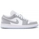 Jordans 1 Low White Wolf GreyDC0774 105 Weiß/Weiß/Habanerorot Jordan Damen