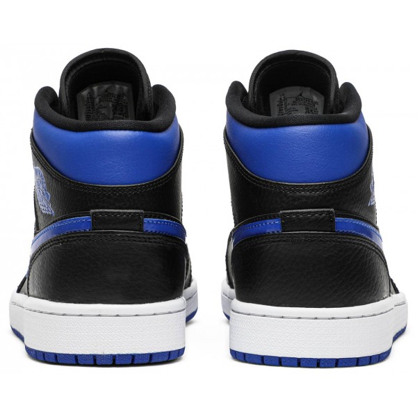 Jordans 1 Mid Black Hyper Royal
 554724 068 Schwarz/Universitätsrot/Schwarz/Weiß Jordan Damen/Herren