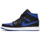 Jordans 1 Mid Black Hyper Royal
 554724 068 Schwarz/Universitätsrot/Schwarz/Weiß Jordan Damen/Herren