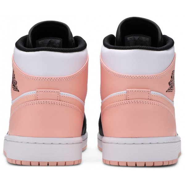 Jordans 1 Mid 'Crimson Tint'554724 133 Weiß/Pollen Jordan Damen/Herren