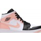 Jordans 1 Mid 'Crimson Tint'554724 133 Weiß/Pollen Jordan Damen/Herren