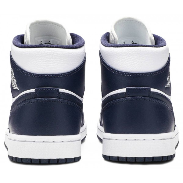 Jordans 1 Mid 'Obsidian'
 554724 174 Helles Erzholzbraun/Helles Purpur Jordan Damen/Herren