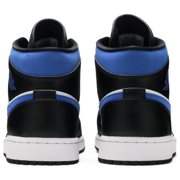 Jordans 1 Mid Racer Blue554724 140 Fitnessstudio Rot/Weiß-Schwarz-Fotoblau Jordan Damen/Herren