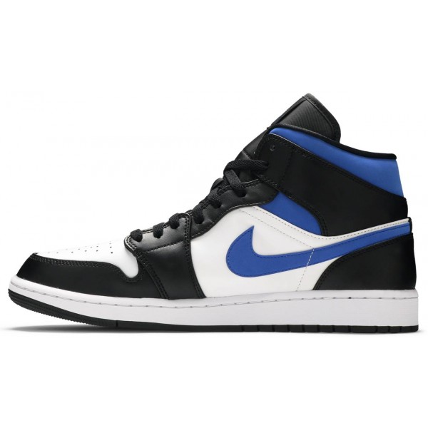 Jordans 1 Mid Racer Blue554724 140 Fitnessstudio Rot/Weiß-Schwarz-Fotoblau Jordan Damen/Herren