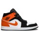 Jordans 1 Mid Shattered Backboard
 554724 058 Schwarz/Uni Rot-Weiß Jordan Damen/Herren