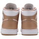 Jordans 1 Mid Tan Gum554724 271 Segel/Obsidian/Universitätsblau Jordan Damen/Herren