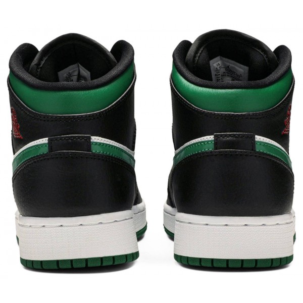 Jordans 1 Mid GS Black Pine Green
 554725 067 Sail/Black-Varsity-Mais Jordan Damen/Herren