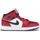 Jordans 1 Mid GS Chicago Black Toe
 554725 069 Schwarz/Blasse Vanille/Seestern Jordan Damen/Herren