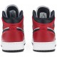 Jordans 1 Mid GS Chicago Black Toe
 554725 069 Schwarz/Blasse Vanille/Seestern Jordan Damen/Herren