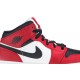 Jordans 1 Mid GS Chicago Black Toe
 554725 069 Schwarz/Blasse Vanille/Seestern Jordan Damen/Herren