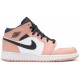 Jordans 1 Mid GS 'Pink Quartz'
 555112 603 Musselin/Unirot/Royal/Taxi/Schwarz Jordan Damen/Herren