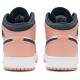 Jordans 1 Mid GS 'Pink Quartz'
 555112 603 Musselin/Unirot/Royal/Taxi/Schwarz Jordan Damen/Herren