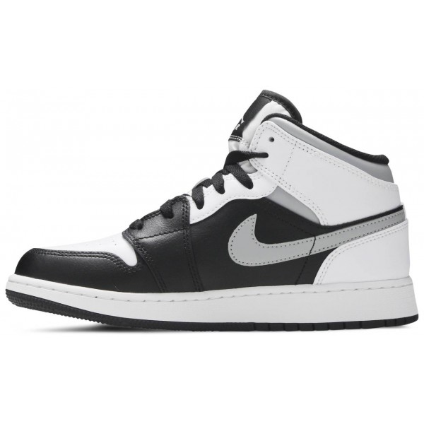 Jordans 1 Mid GS White Shadow
 554725 073 Zinnober/Hanf/Weiß Jordan Damen/Herren