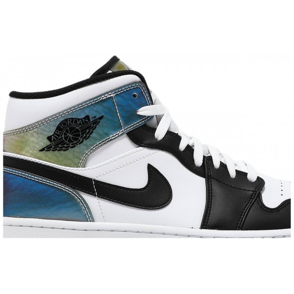 Jordans 1 Mid SE Heat Reactive - Color Change
 DM7802 100 Schwarz-Weiss Jordan Damen/Herren