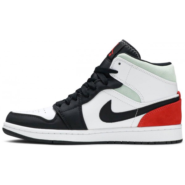 Jordans 1 Mid SE Red Black Toe
 852542 100 Purple Pulse/Arctic Punch/Glacier Blue Jordan Damen/Herren