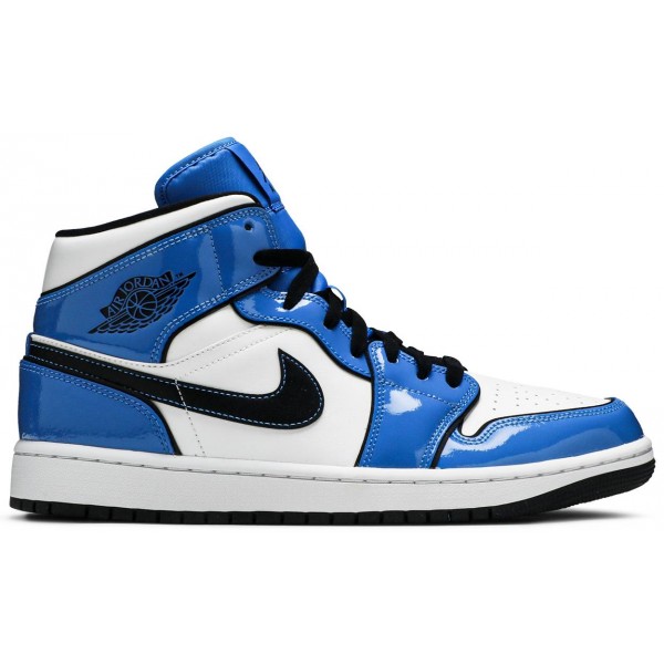 Jordans 1 Mid SE Signal Blue
 DD6834 402 Wolf Grau/Segel/Photonenstaub/Weiß Jordan Damen/Herren