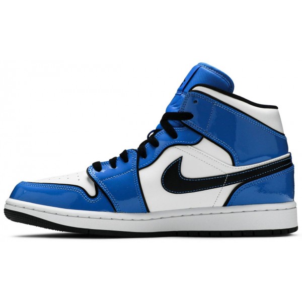 Jordans 1 Mid SE Signal Blue
 DD6834 402 Wolf Grau/Segel/Photonenstaub/Weiß Jordan Damen/Herren