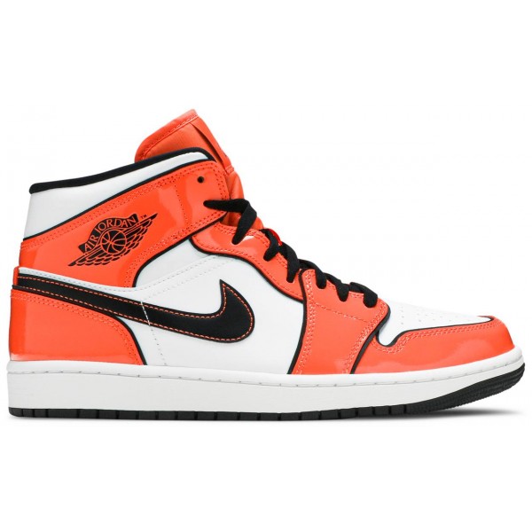 Jordans 1 Mid SE 'Turf Orange'
 DD6834 802 Schwarz/Weiß-Rot Jordan Damen/Herren