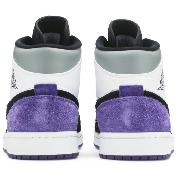 Jordans 1 Mid SE Varsity Purple852542 105 Weiß/Schwarz/Racer Blau Jordan Damen/Herren