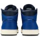 Jordans 1 Retro Mid Obsidian Royal
 554724 412 Schwarz/Weiß/Sportrot/Schwarz Jordan Damen/Herren