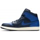 Jordans 1 Retro Mid Obsidian Royal
 554724 412 Schwarz/Weiß/Sportrot/Schwarz Jordan Damen/Herren