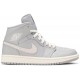 Jordans 1 Mid 'Grey Light Bone'
 CD7240 002 Schwarz/Edelrot/Weiß Jordan Damen