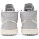 Jordans 1 Mid 'Grey Light Bone'
 CD7240 002 Schwarz/Edelrot/Weiß Jordan Damen