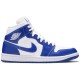 Jordans 1 Mid 'Kentucky Blue'BQ6472 104 Obsidian/Blau Chill-Weiß Jordan Damen