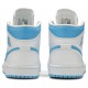 Jordans 1 Mid UNC
 BQ6472 114 Helles Rauchgrau/Sportrot/Weiß Jordan Damen