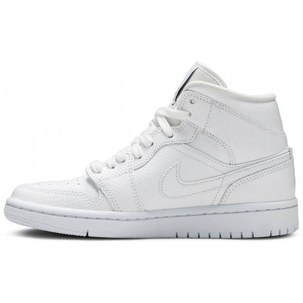 Jordans 1 Mid White Snakeskin
 BQ6472 110 Weiß/Stadiongrün/Glücksgrün/Schwarz Jordan Damen