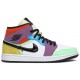 Jordans 1 Mid SE Lightbulb
 CW1140 100 Atomic Orange/Apricot Agate/Terra Blush Jordan Damen