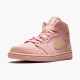 Jordans 1 Mid Coral Gold Damen/Herren 852542-600 Sportschuhe