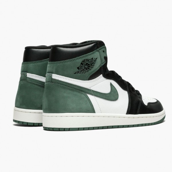 Jordans 1 Retro High Clay Green Damen/Herren 555088-135 Sportschuhe